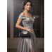 Evening Bag - Hard Case w/ Clear Acrylic Stones  Accent Flap Closure - Black - BG-M1023SL-BK
